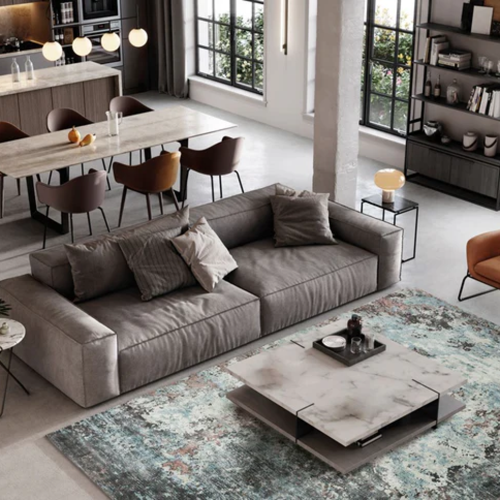 Ковер Карпет Декор/Carpet Decor Hand made SINTRA TEAL PEACH 160x230