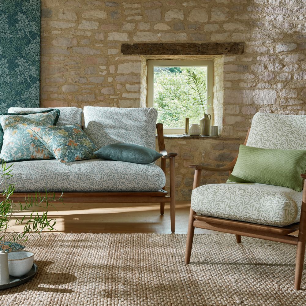 Текстиль William Morris By Ashley Wilde Flora & Foliage Vol 1 WILLOW BOUGH WOVEN SKY
