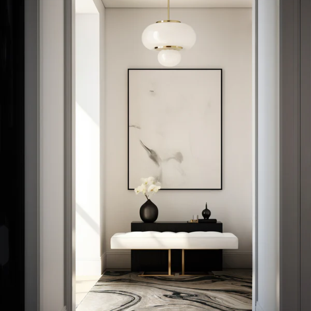 Ковер Карпет Декор/Carpet Decor Hand made BLUR BLACK 200X300