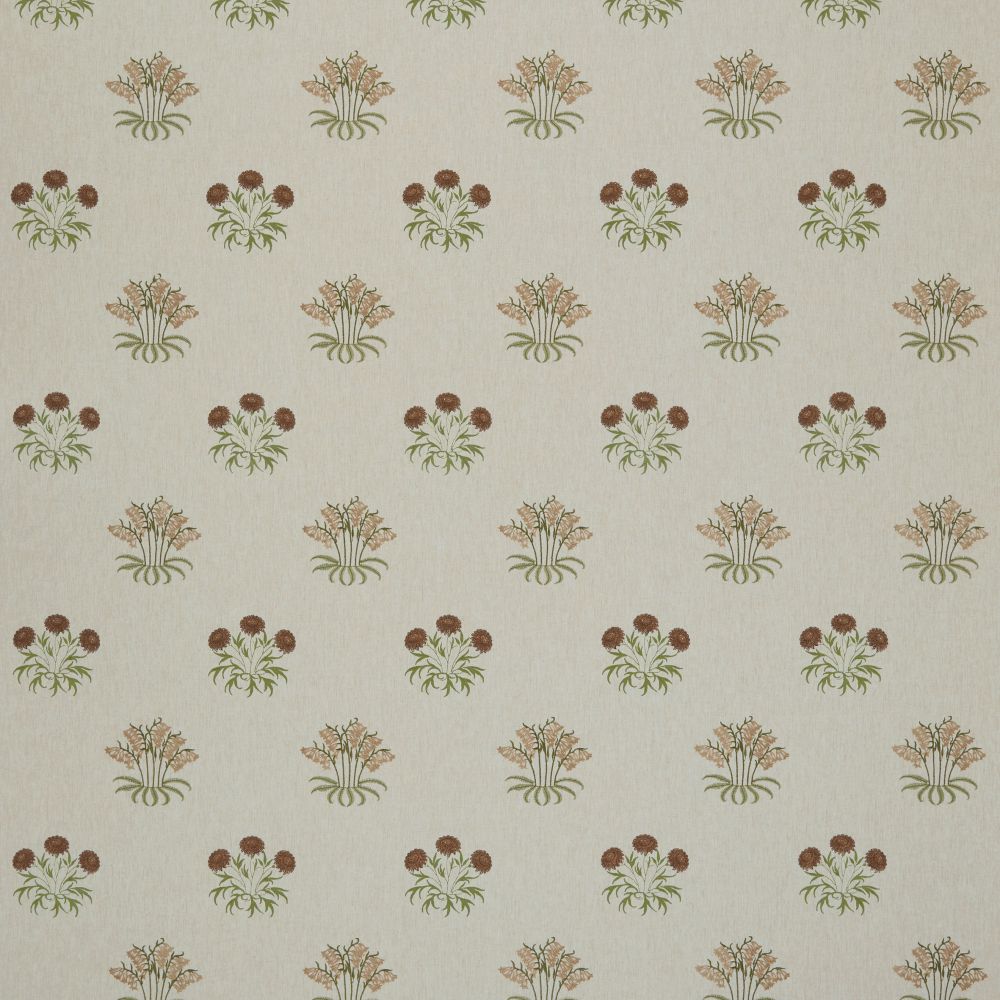 Текстиль William Morris By Ashley Wilde Kelmscott Gardens Vol 1 LILY FLOWER EMBROIDERY MADDER