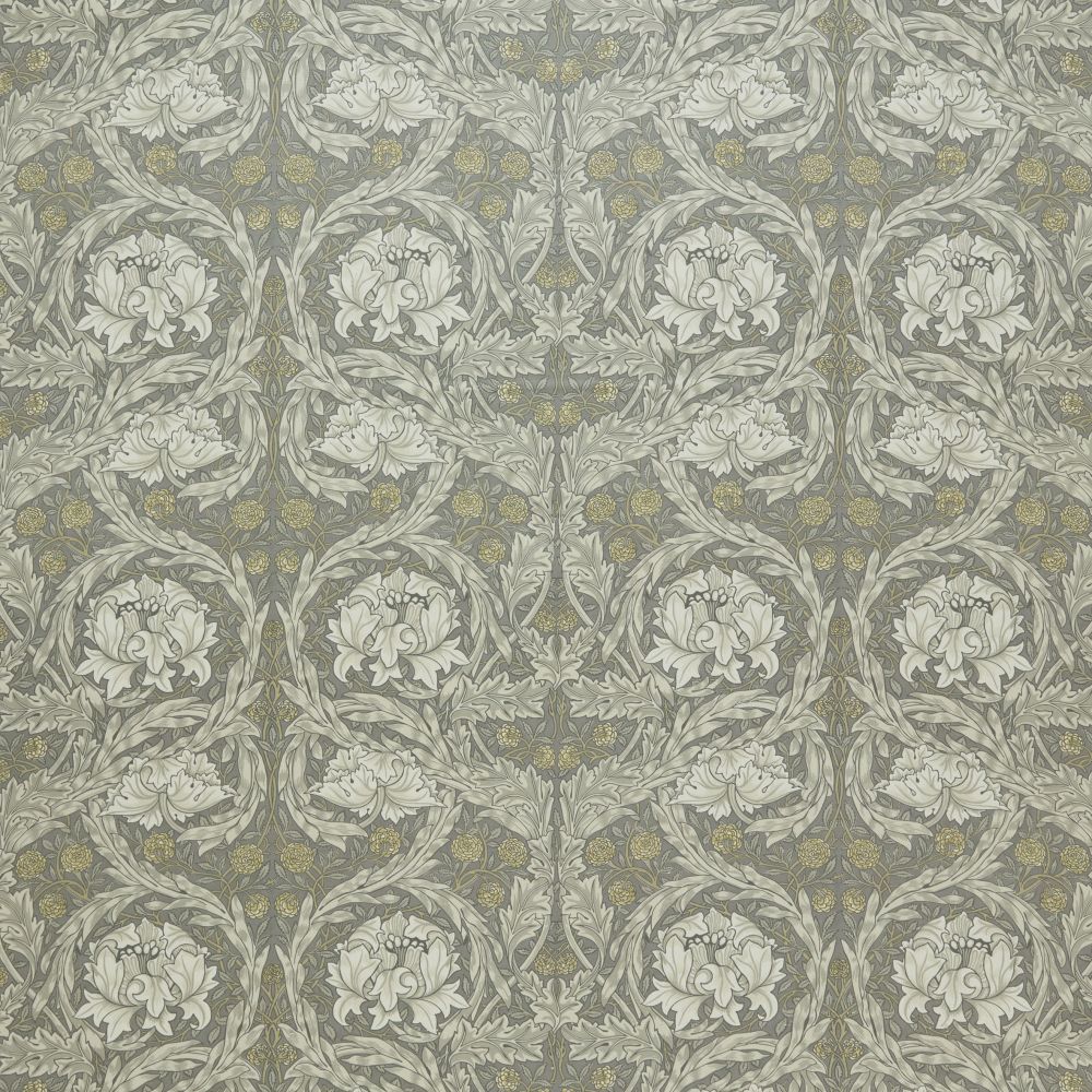 Текстиль William Morris By Ashley Wilde Kelmscott Gardens Vol 2 AFRICAN MARIGOLD VELVET LIMESTONE