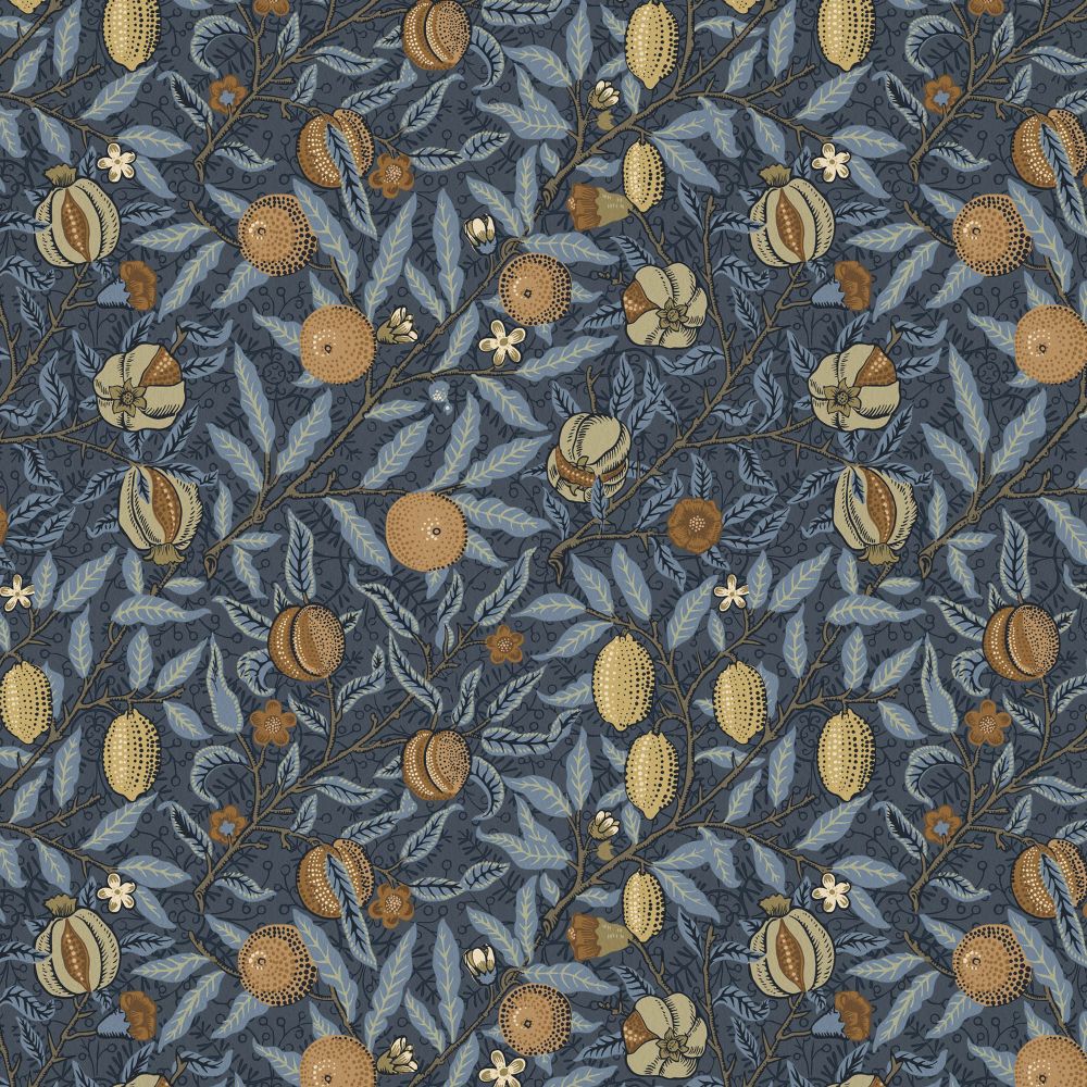 Текстиль William Morris At Home The Forager Vol 1 FRUIT VELVET MIDNIGHT