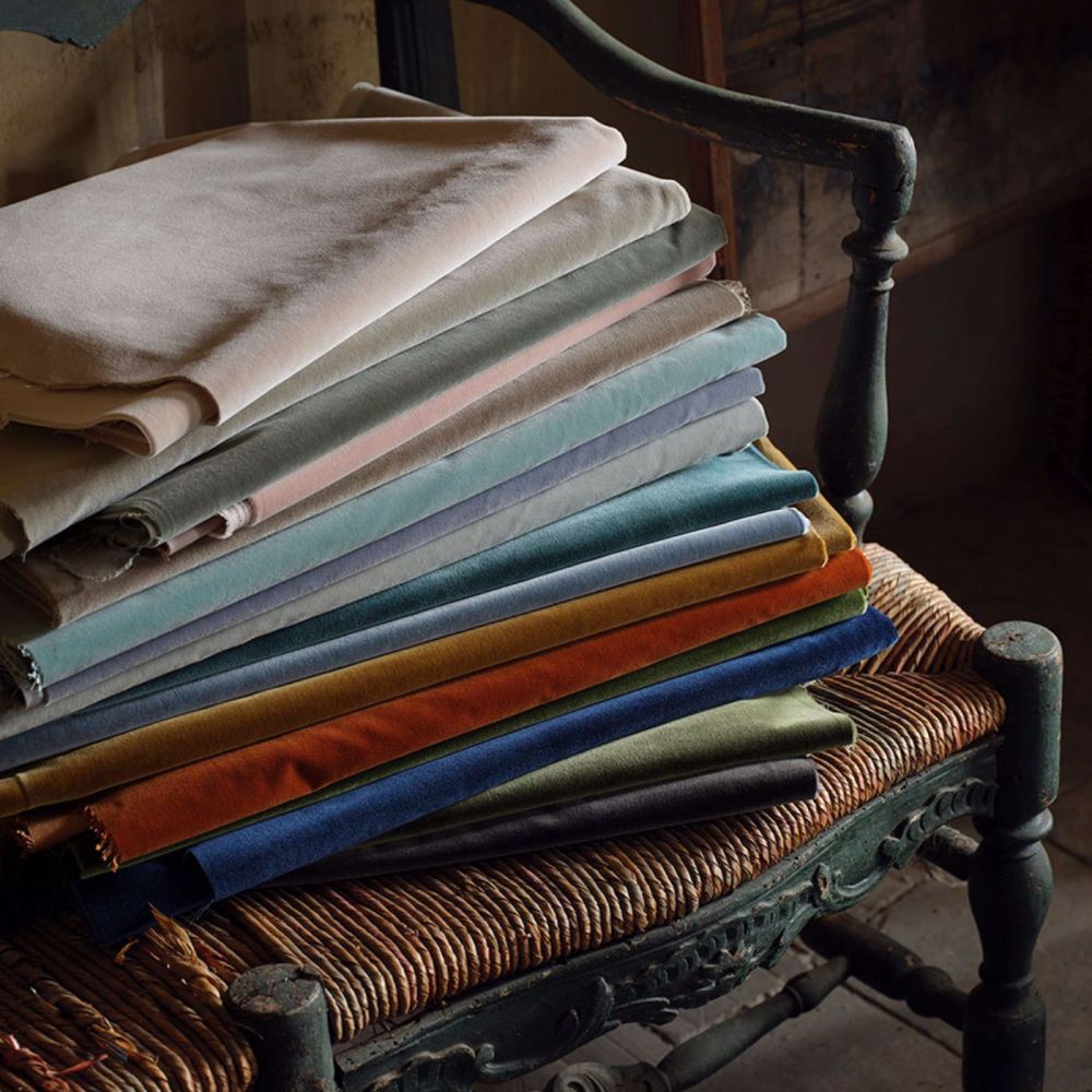 Каталог тканей Zoffany Luxury Plains Cotton Velvet