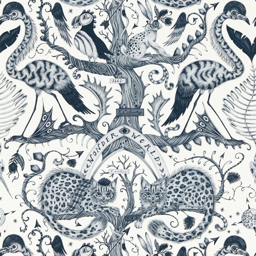 Обои Clarke & Clarke X Emma Shipley Mythica W0219/02