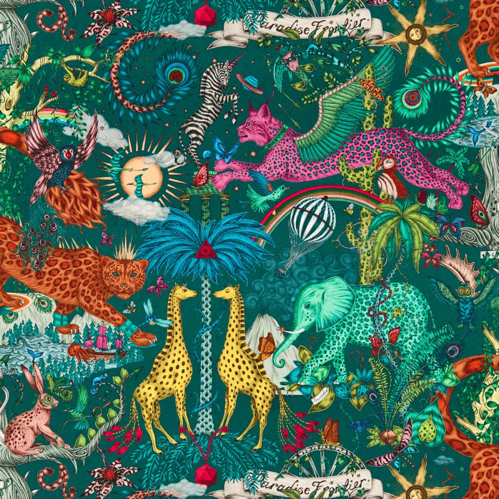 Обои Clarke & Clarke X Emma Shipley Mythica W0216/05