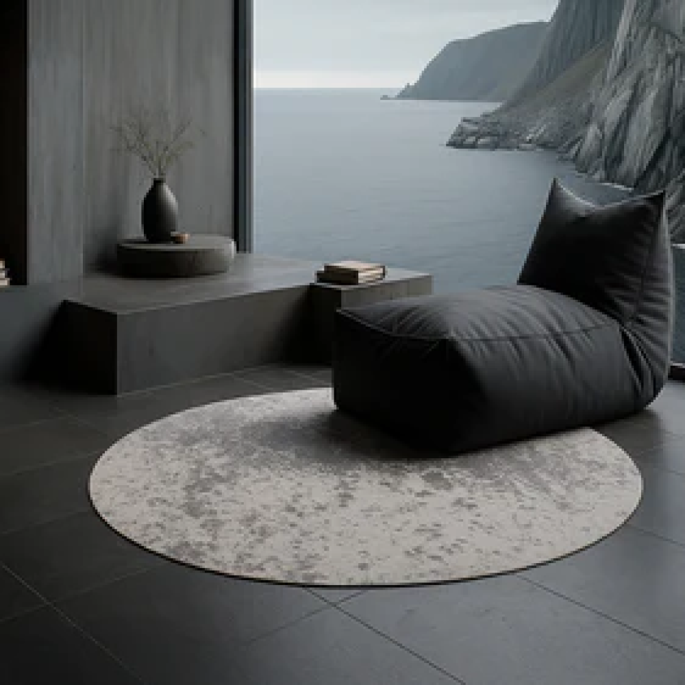 Ковер Карпет Декор/Carpet Decor Magic Home MOON LIGHT GRAY ROUND  Ø200