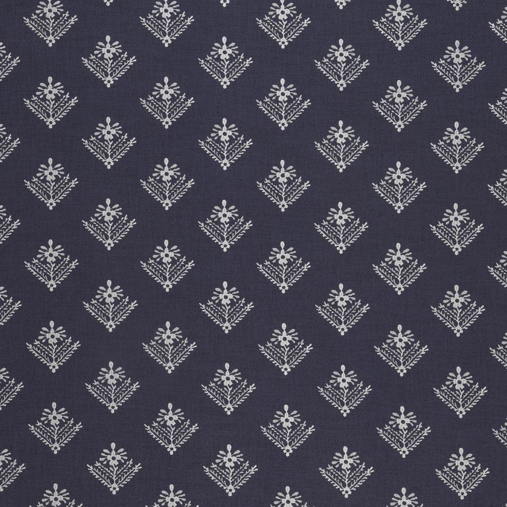 Текстиль Laura Ashley Heritage Inspired Vol 1 LADY FERN EMBROIDERY FRENCH NAVY