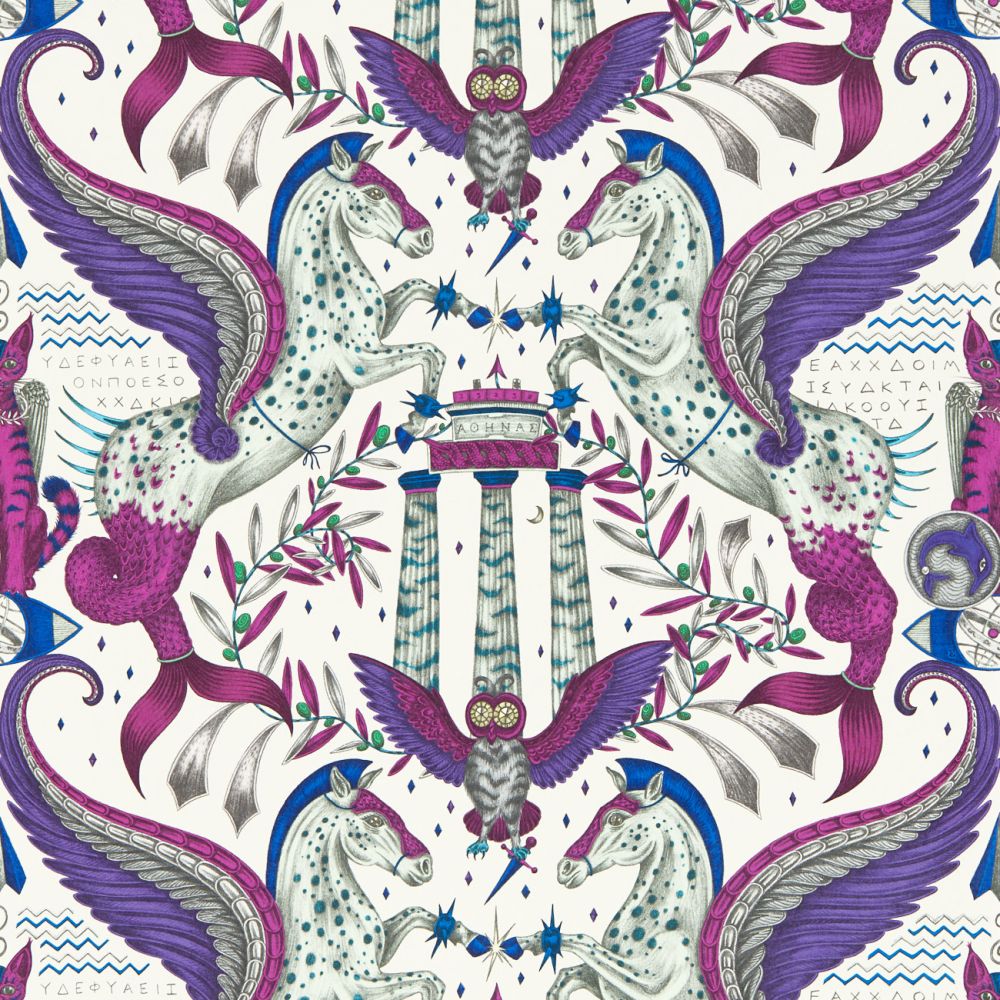 Обои Clarke & Clarke X Emma Shipley Mythica W0215/03