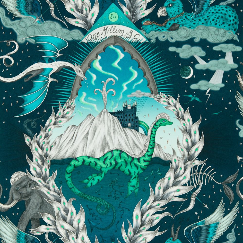 Обои Clarke & Clarke X Emma Shipley Mythica W0214