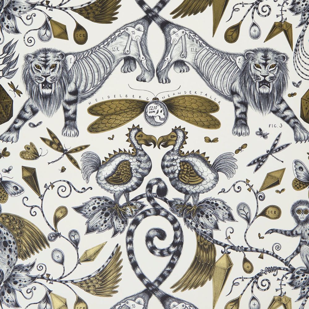 Обои Clarke & Clarke x Emma Shipley Animalia W0100/02