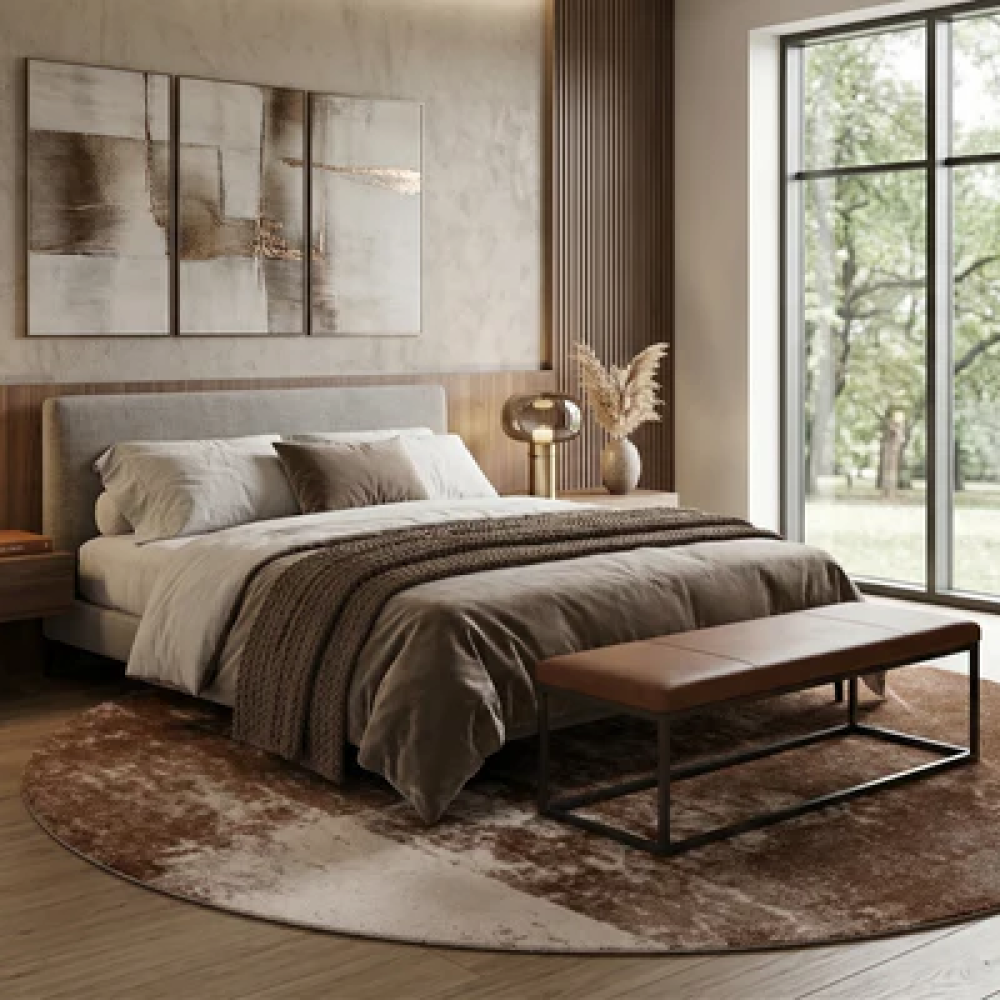 Ковер Карпет Декор/Carpet Decor Magic Home RUST COPPER ROUND Ø200