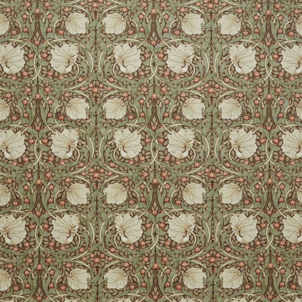 Текстиль William Morris At Home Kelmscott Gardens Vol 1 PIMPERNEL VELVET BRICK
