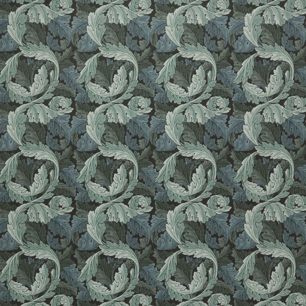 Текстиль William Morris At Home Kelmscott Gardens Vol 1 ACANTHUS VELVET INDIGO