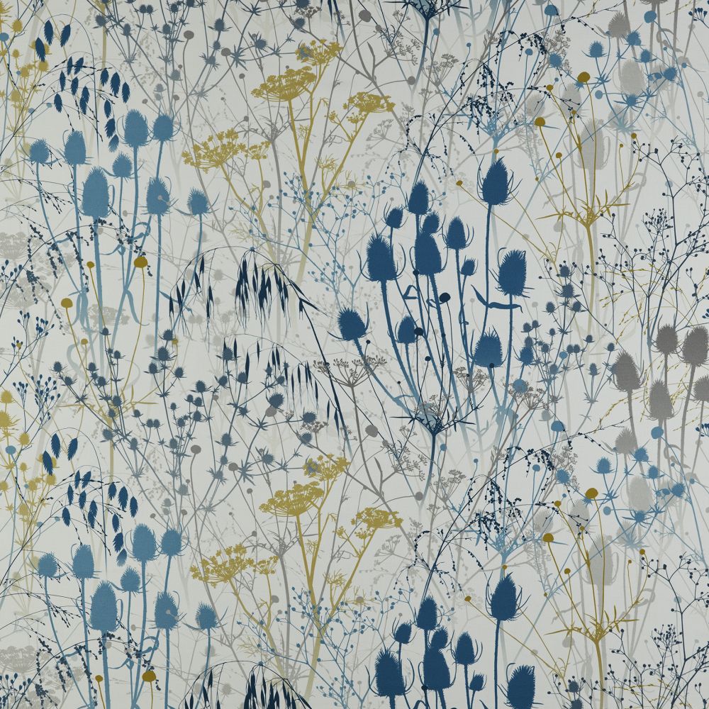 Текстиль Ashley Wilde Clarissa Hulse Wiltshire Meadow SUMMER BORDER BLUE