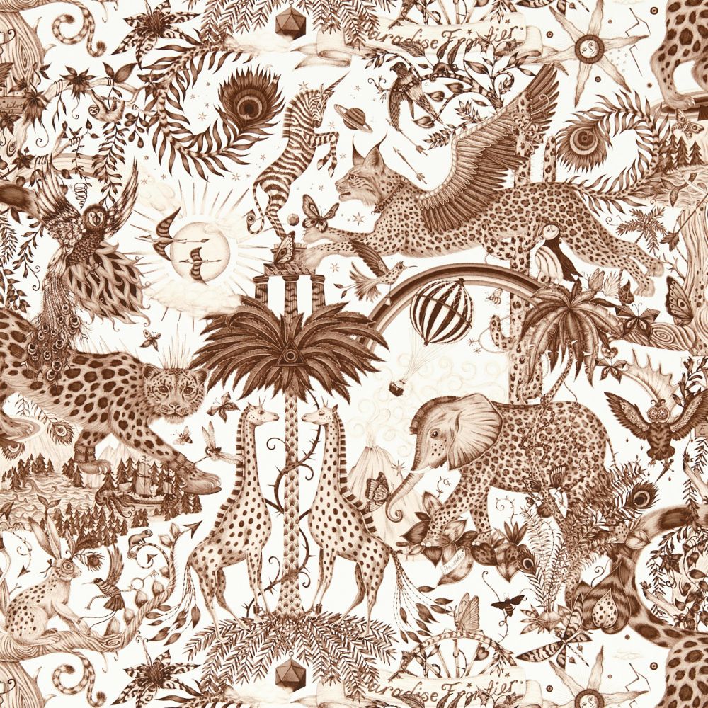 Обои Clarke & Clarke X Emma Shipley Mythica W0216/04