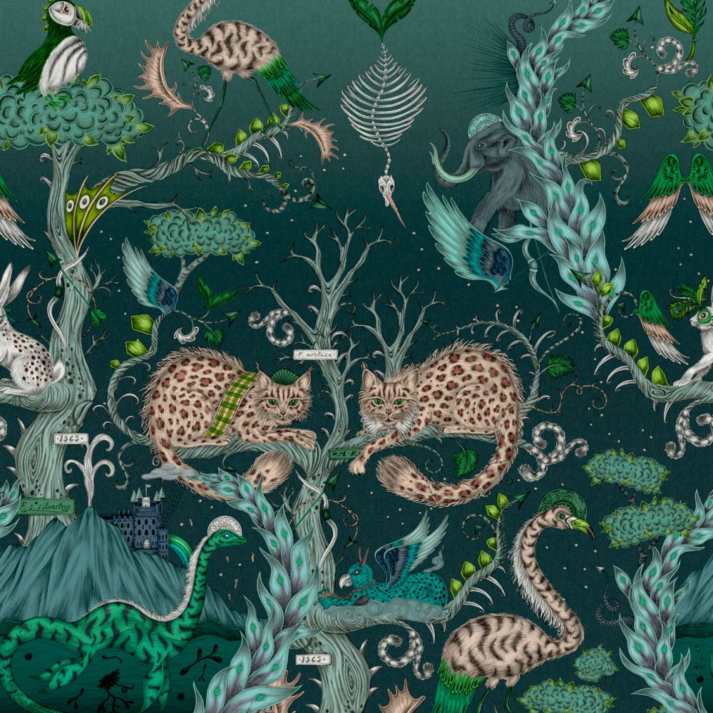 Обои Clarke & Clarke X Emma Shipley Mythica W0202/01