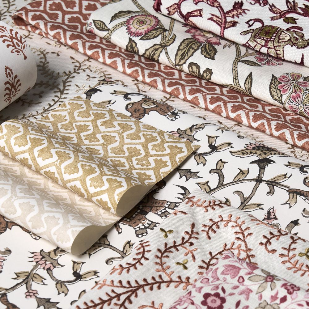 Обои Clarke & Clarke Indira W0234