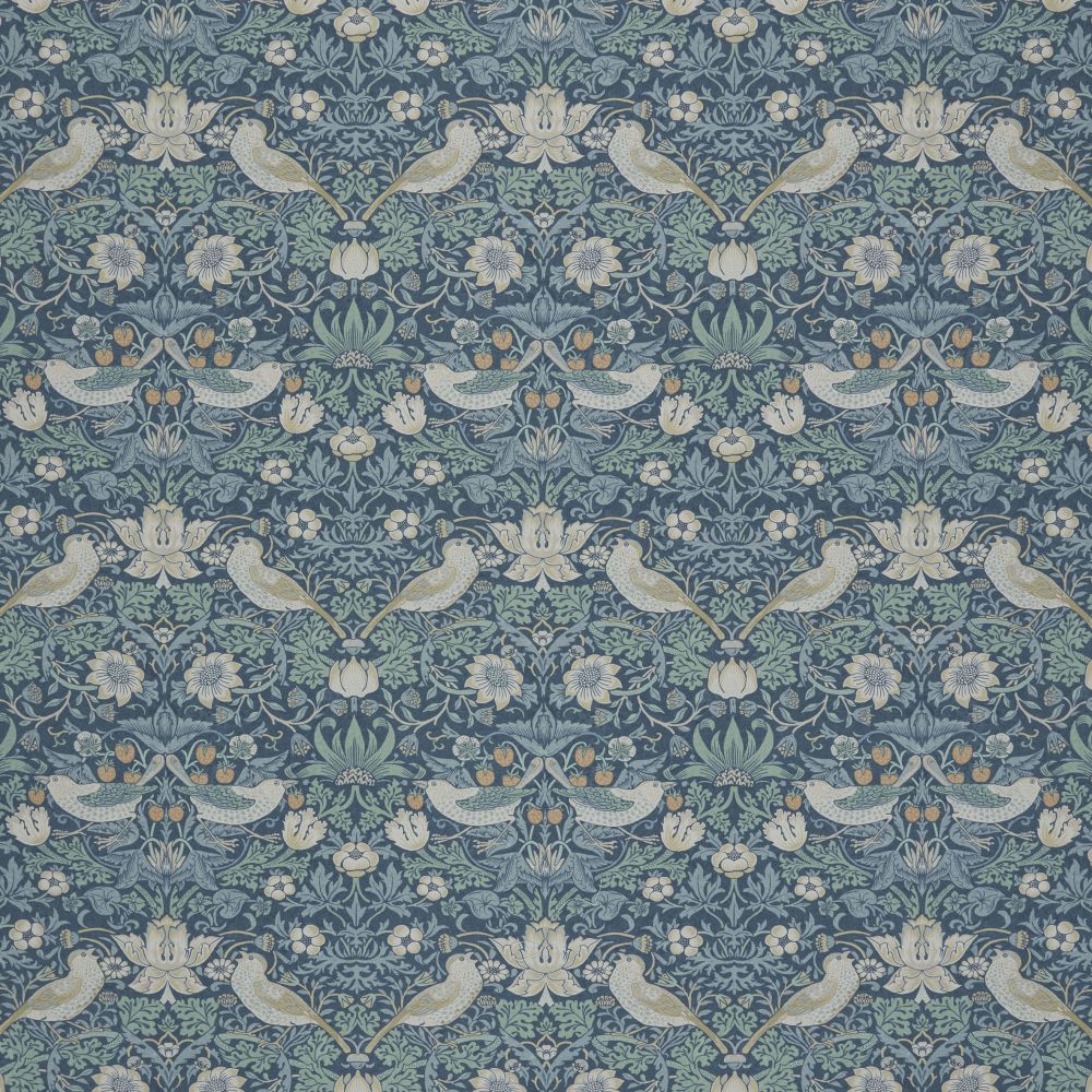 Текстиль William Morris At Home Kelmscott Gardens Vol 1 STRAWBERRY THIEF WOAD