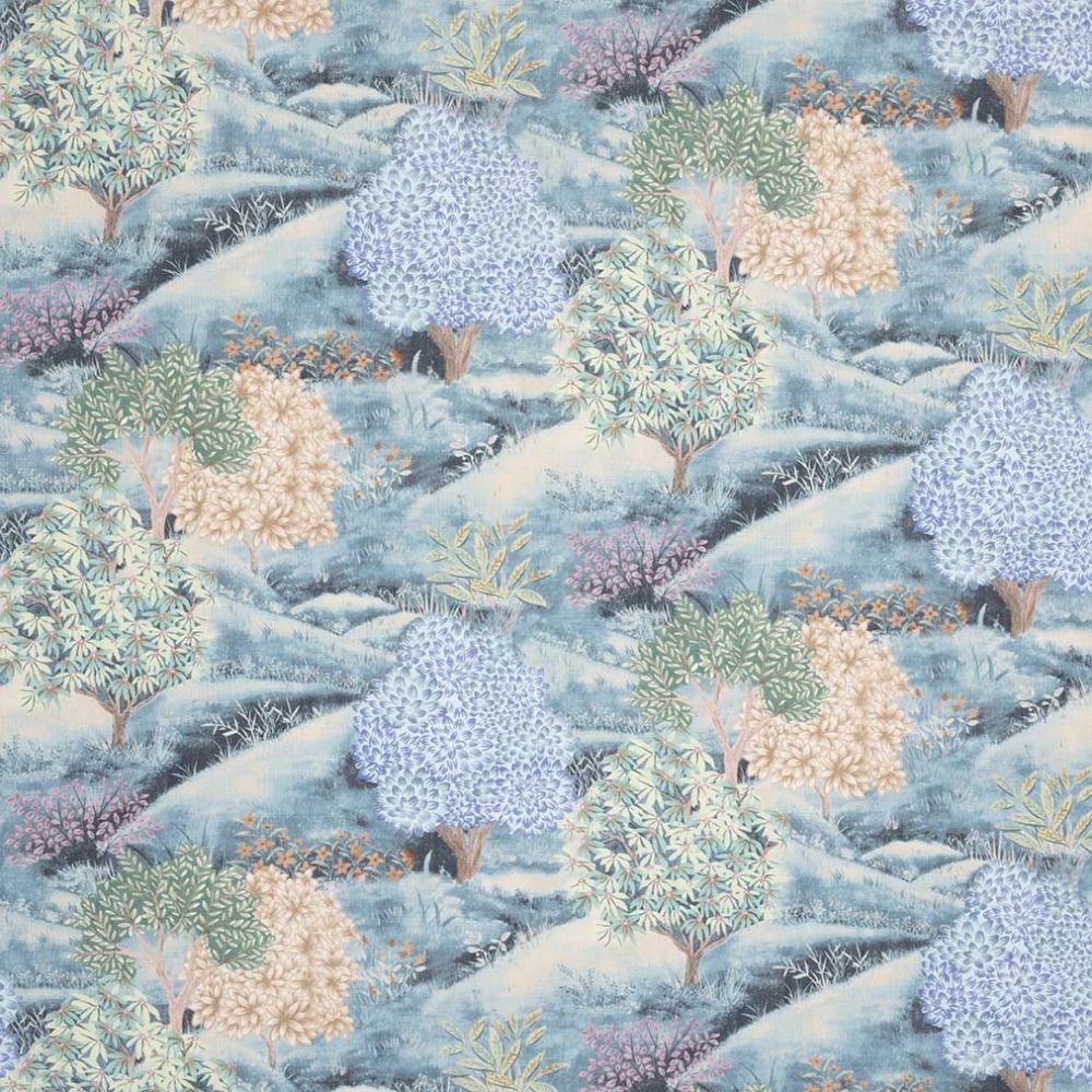 Текстиль Айлив/Iliv Botanical Archive BLOOMFIELD INDIGO